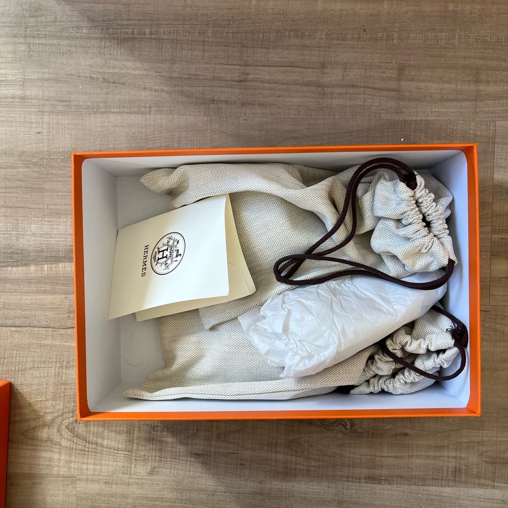 NWT Hermes Oasis Sandal violet - Picture 13 of 14